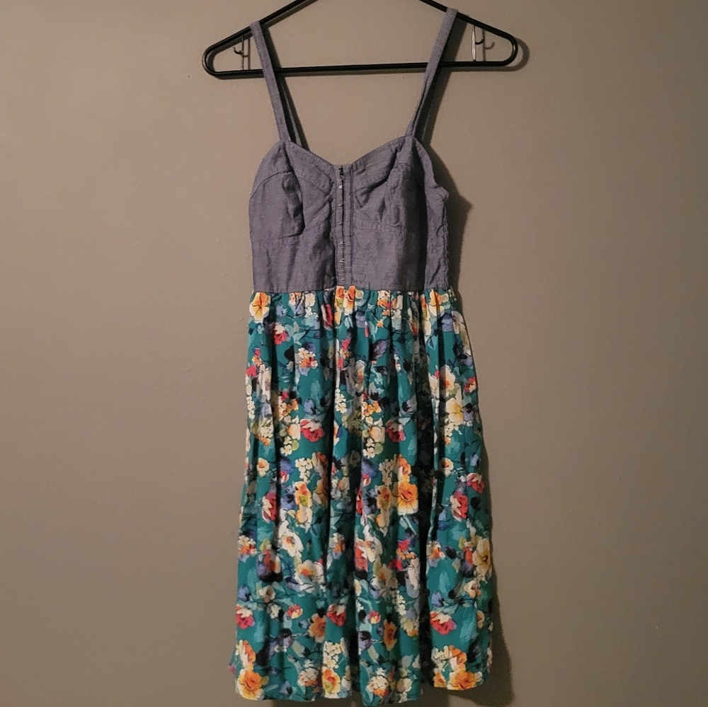 Printed Floral Dress